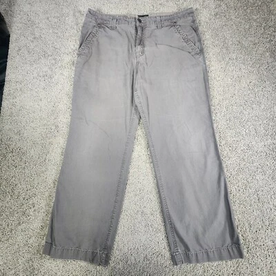 Pantalones Horny Toad Co para Hombres 36x28 Pierna Recta Gris Senderismo Gorpcore Campamento Foto 1 de 4