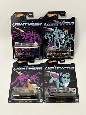 Lightyear Hot Wheels 4 Auto Set HFW34 979U - Immagine 1 di 4