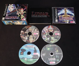 Lunar Silver Star Story Complete PlayStation 1 PS1 1999 Tested - Picture 1 of 15