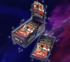 Caja de refuerzo de 120 cartas china Disney Lorcana 2025 el primer capítulo sellada - Imagen 1 de 3