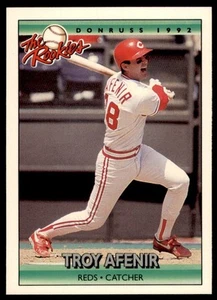 1992 Béisbol Donruss The Rookies Troy Afenir Cincinnati Reds #2 - Imagen 1 de 2