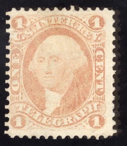 US Scott R4c Used 1c red Telegraph Revenue Lot Z423 bhmstamps - Picture 1 of 2