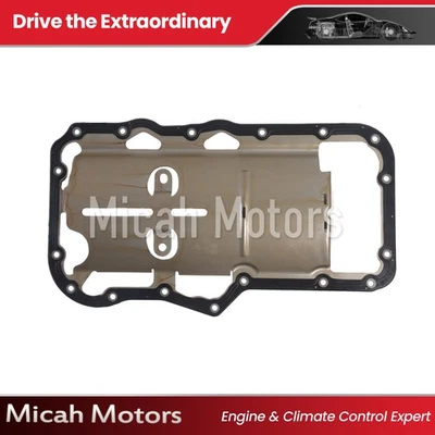 Oil Pan Gasket Fit 02-11 Dodge Dakota Nitro Ram 1500 Jeep Grand Cherokee 3.7L Foto 1 de 4