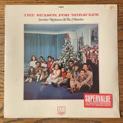 Smokey Robinson & The Miracles / Season For Miracles Christmas LP Motown SEALED! - Image 1 of 2