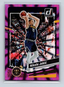 2023-24 Donruss Nikola Jokic #58 Denver Nuggets Purple Laser Holo #/99 - Bild 1 von 2