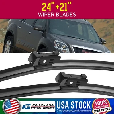 Super Clean 24''+21'' Top Lock Wiper Blades Set For 2010-2016 Chevrolet Equinox - Image 1 of 4