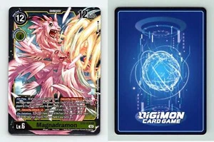 Magnadramon #EX3-036R Draconic Roar Rare Foil Digimon TCG Card - Picture 1 of 1
