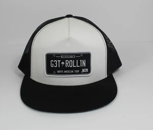 Nickleback G3T ROLL1N Get Rollin North American Tour 96 Snapback Trucker Cap Hat - Picture 1 of 4