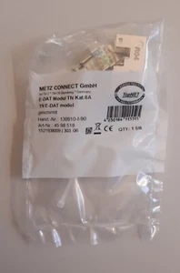 6 Stück METZ CONNECT E-DAT Modul TN Kat. 6A 130910-I-90 NEU RJ45 - Bild 1 von 5