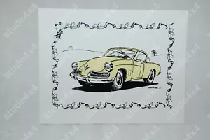 1953-54 Studebaker Hardtop Christmas Cards 10 ct. - Bild 1 von 2