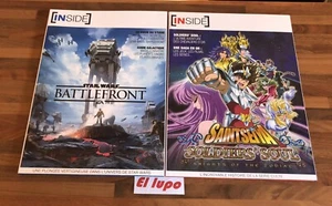 ARTBOOK INSIDE SAINT SEIYA SOLDERS' SOUL + INSIDE STAR WARS BATTLEFRONT SEHR GUTER ZUSTAND NEU - Bild 1 von 2