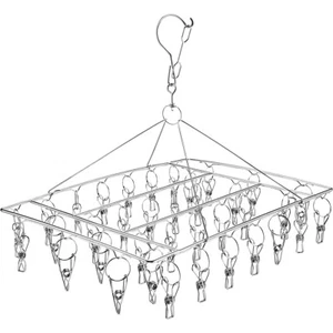 ¬36 Thickened Clip Underwear Sock Hanger Laundry Airer Dryer Hanging Rack#¬^` - Picture 1 of 11