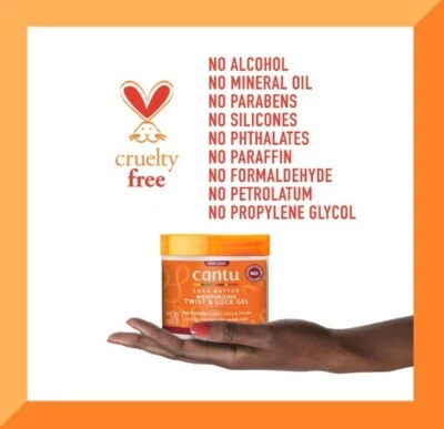 Cantu Moisturizing Twist & Lock Gel w/ Shea Butter for Natural Hair 13oz Coconat - Image 1 of 4