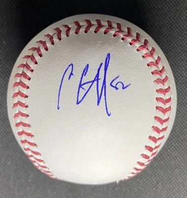 CC Sabathia New York Yankees Signed Baseball of 09 World Series Champion IP Auto - Image 1 of 3