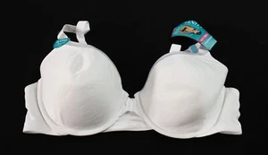 Vanity Fair Women's Front Close Full Coverage Bra DH3 42C Star White NWT - Picture 1 of 6