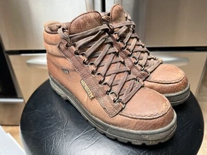 Mephisto Brown Leather Ankle Boot Gore-Tex Waterproof Women's 7.5M - Picture 1 of 11