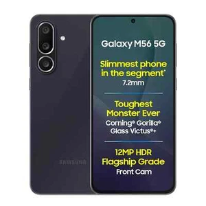 Samsung Galaxy M56 5G (Black 8GB RAM 256GB Storage) Exynos 1480 Global Version - Picture 1 of 8