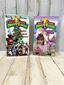 Might Morphin Power Rangers: Alpha's Magical Christmas & Bloom Of Doom! 2 Pack! - Picture 1 of 8