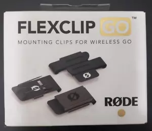 Rode Flexclip Go Befestigungsclips für Wireless Go & Wireless Go 2 - 3 Stück Set - Bild 1 von 4