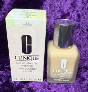Clinique Superbalanced Make-up - 33 Creme G NORMAL BIS ÖLIG 1 Unze Neu im Karton - Bild 1 von 5