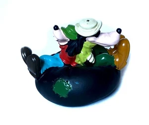Figura vintage 1995 Disney Goofy en tubo interior juguete Burger King niños club bañera juguete - Imagen 1 de 3