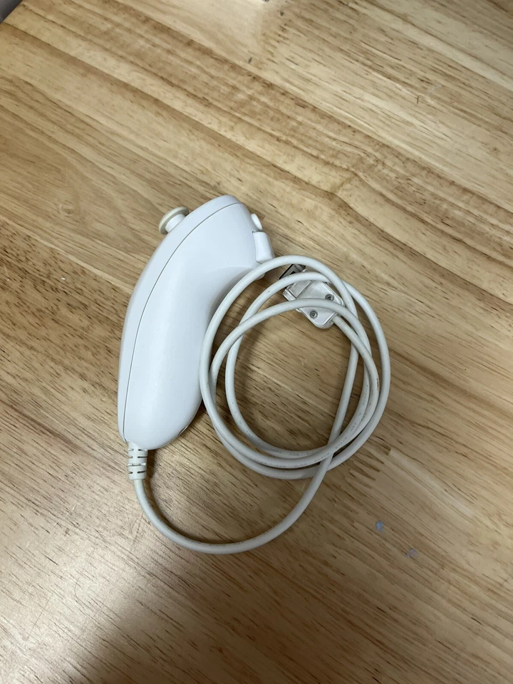 Controlador Nunchuck Blanco OEM Nintendo Wii RVL-004 Probado Funcionando Foto 1 de 1