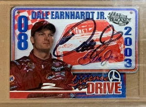 2003 press pass Trackside nascar Dale Earnhardt Jr. #LD 4/27 - Hand Signed - Picture 1 of 2