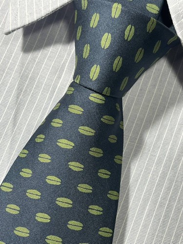 HERMÈS Cravatta uomo Hermes France vera seta cravatta abito classico lusso multicolore W594