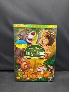 The Jungle Book (DVD 2-Disc Set, 40th Anniversary Platinum Edition) Slipsleeve - Picture 1 of 1