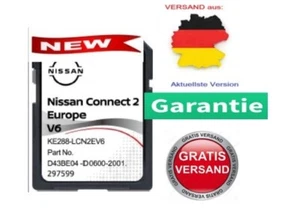 Nissan Connect 2 ✅ v6 SD-Karte Europa+Turkey - Bild 1 von 1