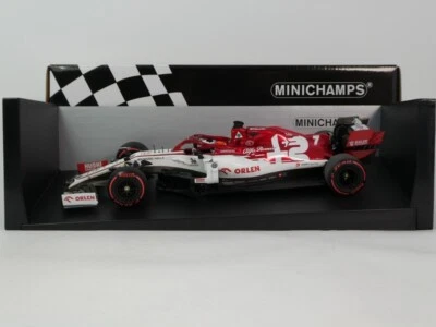 Minichamps F1 Alfa Romeo C39 #7 Kimi Raikkonen Styrian GP 2020 1/18 110200207 - Immagine 1 di 4