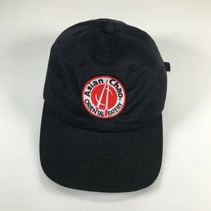 Asian Chao Oriental Eatery Black Baseball Cap OSFM Strapback Front Patch Logo - Picture 1 of 10