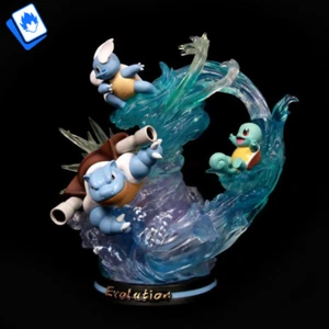 Pokemon Blastoise Evolution 26cm Action Figuren SAMMLERFIGUR Anime - Bild 1 von 6