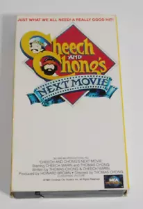 Cheech and Chong’s Next Movie (1980) VHS Crime Comedy Sci-fi 1990 Release - Picture 1 of 3