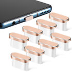 USB C Dust Plugs 8pcs Type C Charging Port Plug Anti Dust Cover for Most Phones