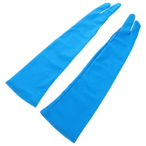  1 Pair Two-Finger Glove: For Drawing Artists Long Anti-Smudge Glove For Digital - Afbeelding 1 van 12