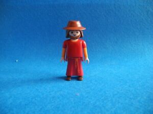 Playmobil Jesus tunica roja sombrero marron Christmas Navidad Weihnachten Belen