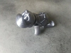 Support Téléphone Tortue Articulée argentée - Photo 1/8