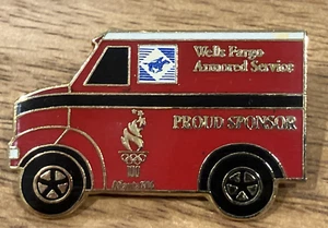 Wells Fargo Truck Sponsor Atlanta 1996 Olympic Pin - Picture 1 of 2