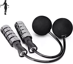 Jump Rope, Training Ropeless Skipping Rope for Fitness, Adjustable Weighted Cord - Picture 1 of 12