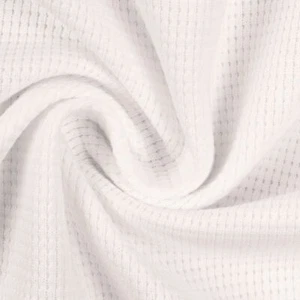 0,5m Waffeljersey Clarissa, naturweiß, 010 (15,90 EUR/m) - Bild 1 von 3