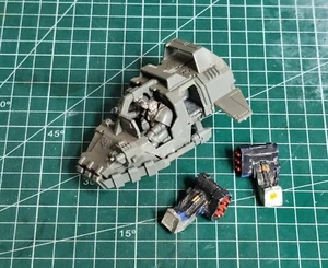 Warhammer 40k Space Marine Land Speeder Typhoon Metal (2) - Picture 1 of 1