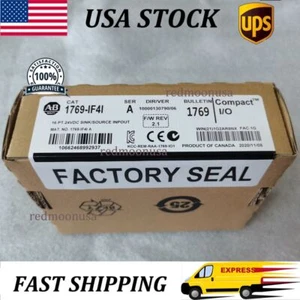 Allen Bradley Factory Sealed AB 1769-IF4I SER A Compact I/O Analog Input Module - Picture 1 of 4