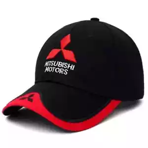 Gorra Mitsubishi Motors Logo EE. UU. Gorra Gorra de béisbol Gorra negra - Imagen 1 de 1