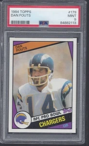 Dan Fouts Hof 1984 Topps #179 PSA 9 como nuevo estuche PSA (C) - Imagen 1 de 2