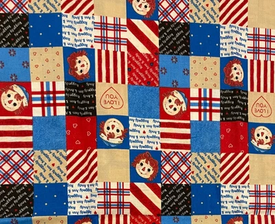 MINI PARCHE DAISY KINGDOM TELA DE ALGODÓN HARAPIENTO ANN ANDY REGRESO A LA ESCUELA 1 AÑO X 44" Foto 1 de 3