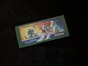 Game & Watch BALLOON FIGHT crystal screen MANUAL, for vintage classic toy games