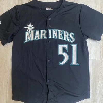 Camiseta deportiva Ichiro Suzuki de los Seattle Mariners #51. Talla M. Nueva. Jersey retirado Foto 1 de 3