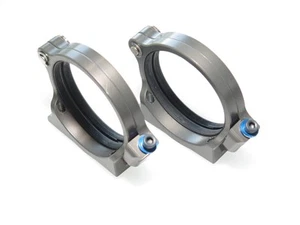 L8-1118 team losi TLR 8ight-XE buggy motor mount clamps - Imagen 1 de 1