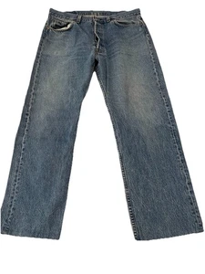 Vintage Levi’s 501 Jeans Herren 36x30 (34x28) Made In USA 1990 Blau Denim Button Fly - Bild 1 von 9